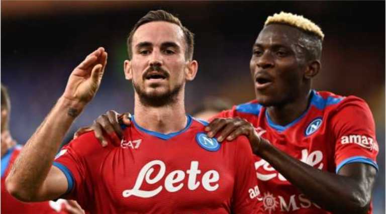 Napoli show a Marassi con un netto 4 a 0 alla Sampdoria