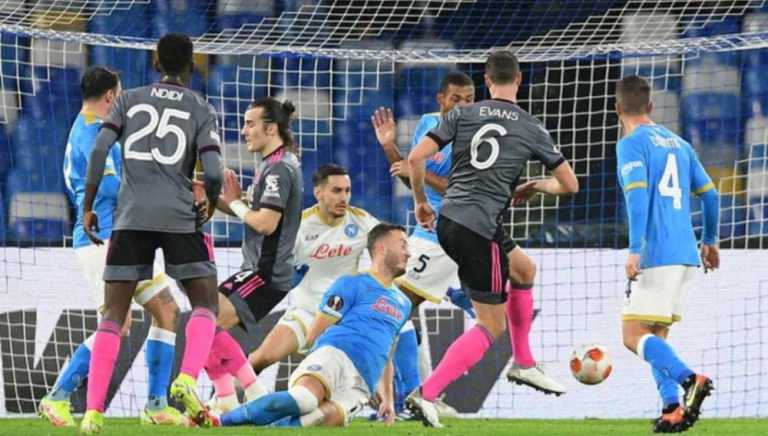 Europa League, Napoli Leicster 3 a 2 e passa il turno da secondo nel girone 