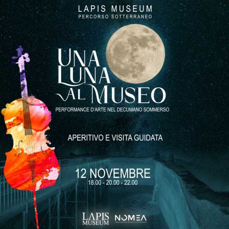 ‘Una Luna al Museo’ da sabato 12 Novembre